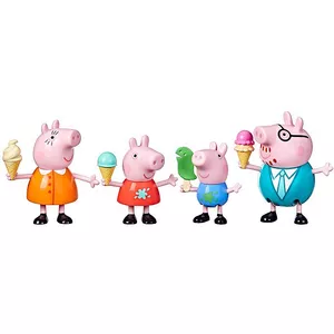 Peppa Pig Familie Wutz geht Eis essen