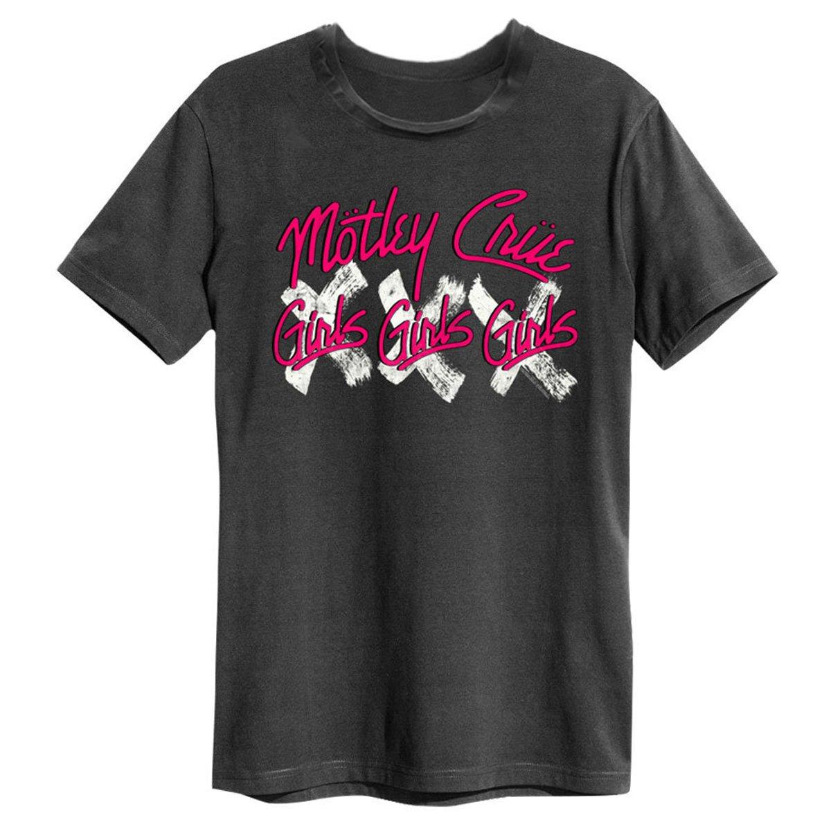 Image of "girls Girls Girls" Tshirt Herren Charcoal Black XS
