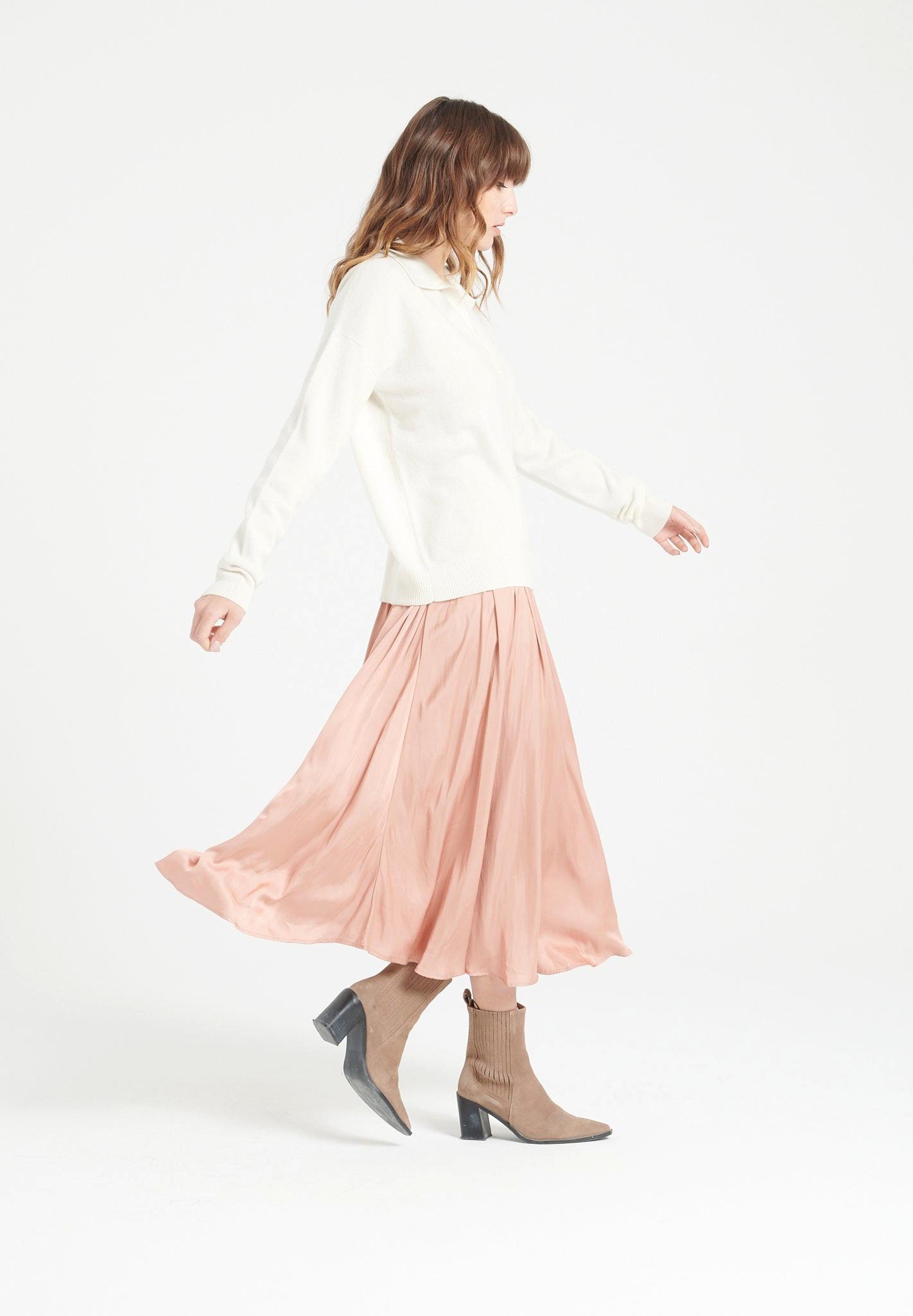 Studio Cashmere8 MIA 3 Langärmeliges Polo-Shirt  