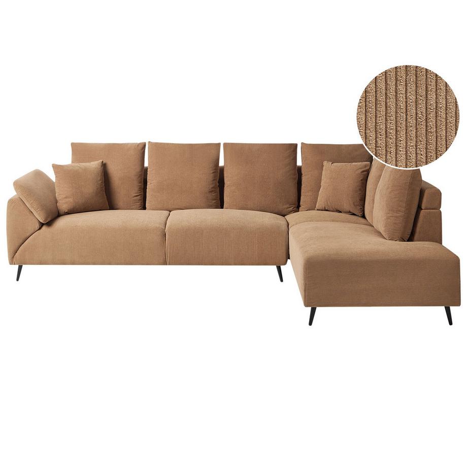Ecksofa aus Cord  LUNNER