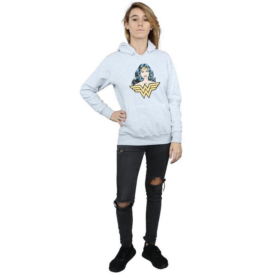 DC COMICS Wonder Woman Logo Kapuzenpullover  