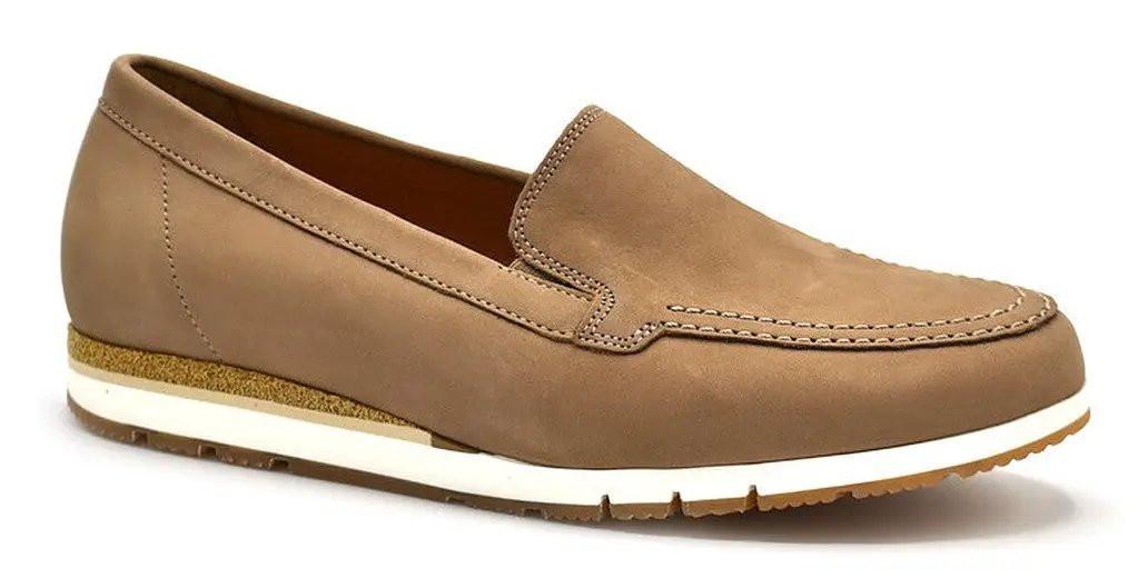 Image of 62.414.30 - Nubuk Mokassin Damen Beige 39