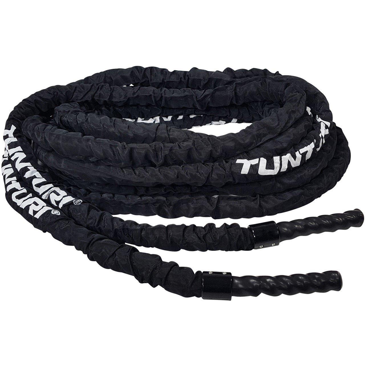 Image of Pro Battle Rope Mit Schutzhülle 15 M Unisex Schwarz ONE SIZE