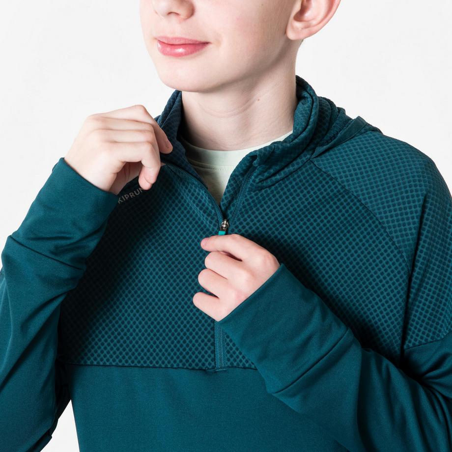 KIPRUN  Maillot de course manches longues enfant chaud 