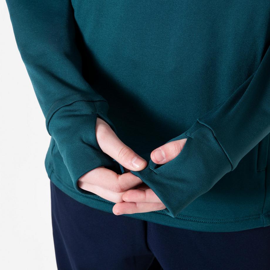 KIPRUN  Maillot de course manches longues enfant chaud 