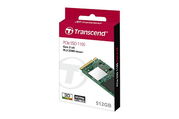 Transcend  PCIE SSD 110S 512GB M2 512GB NVME 2280 