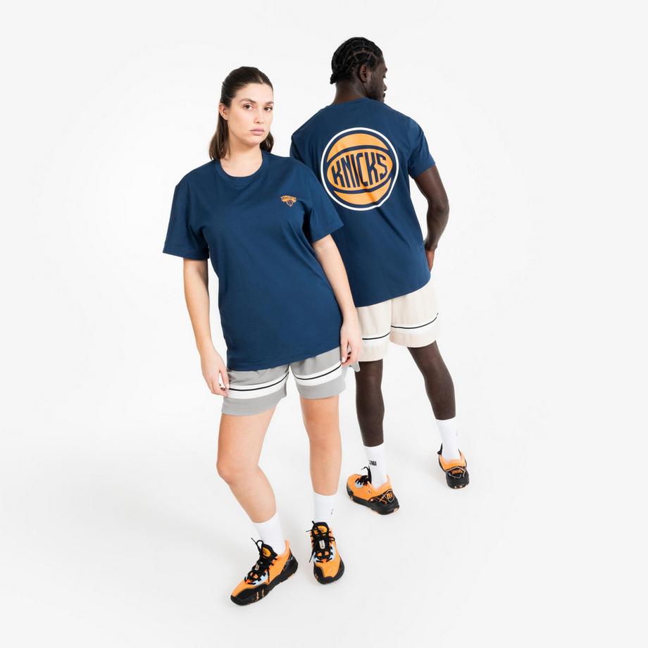 TARMAK  T-shirt basket NBA Knicks cotone-poliestere 