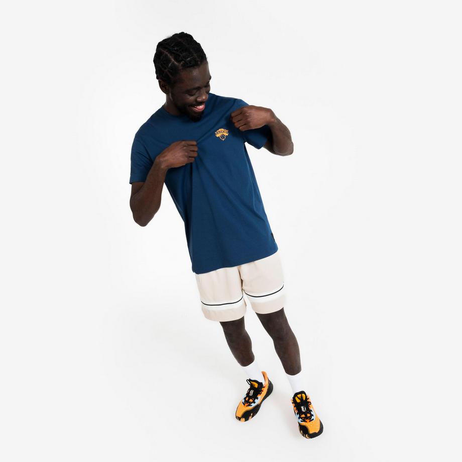 TARMAK  T-shirt basket NBA Knicks cotone-poliestere 