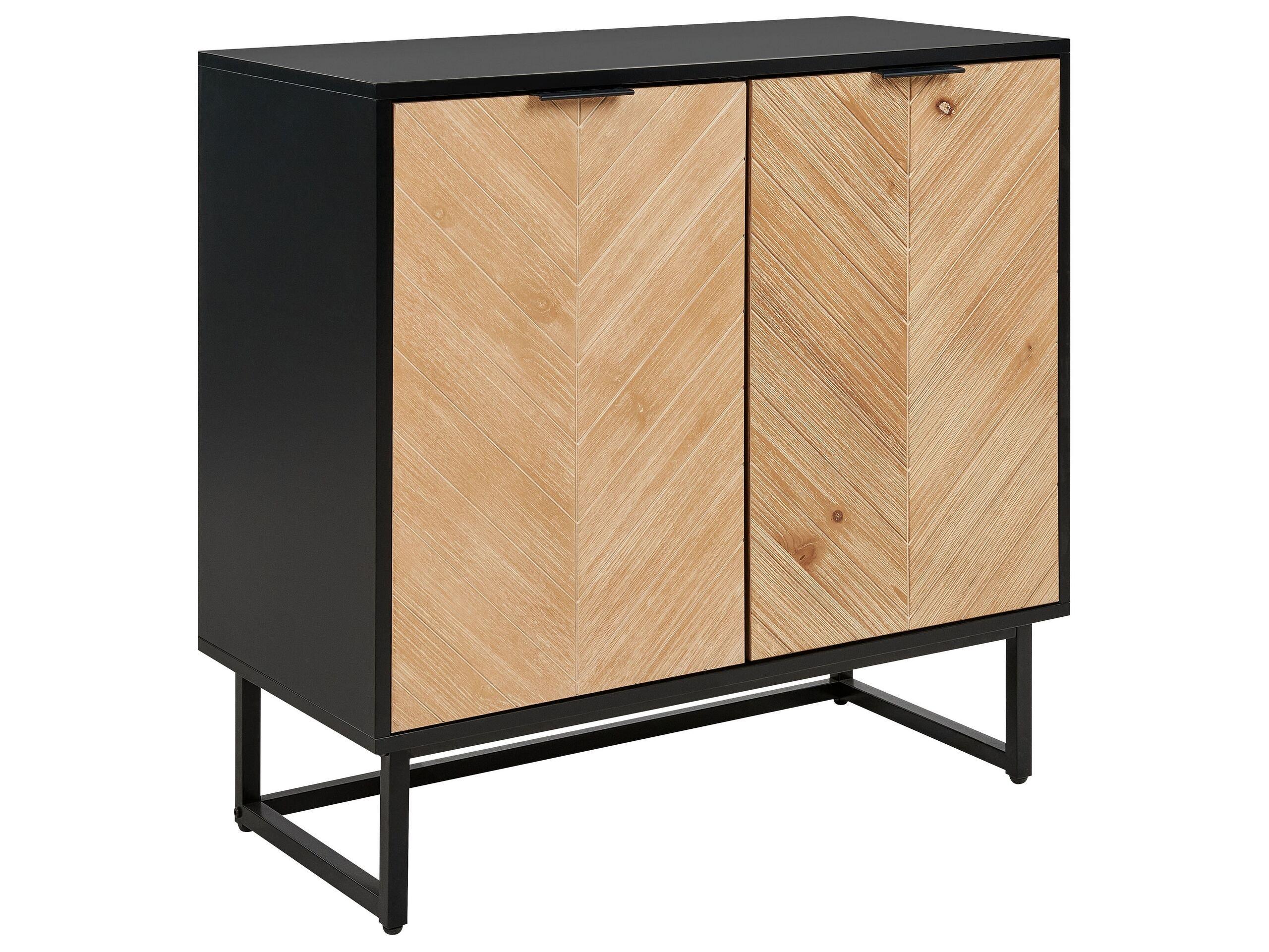 Beliani Sideboard aus MDF-Platte Skandinavisch ALASKA  