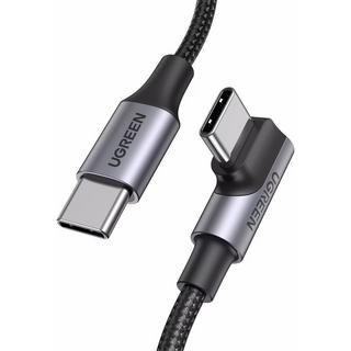 UGREEN  Câble UGREEN USB-C vers USB-C coudé, PD, 100W, 5A, 1m 