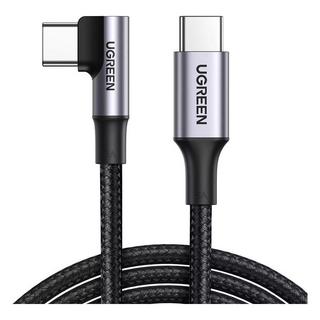 UGREEN  Câble UGREEN USB-C vers USB-C coudé, PD, 100W, 5A, 1m 