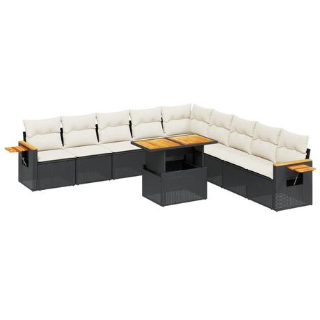 VidaXL Garten sofagarnitur poly-rattan  