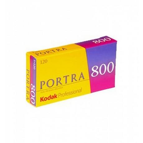 Kodak  Kodak 1x5 Portra 800 120 pellicola per foto a colori 