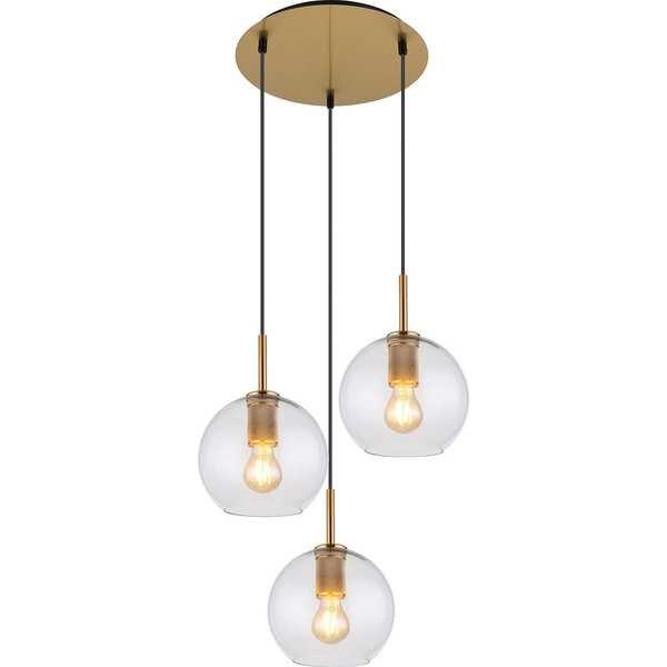Image of Hängeleuchte Adara messing matt 3xE27 Hängeleuchte Adara messing matt 3xE27