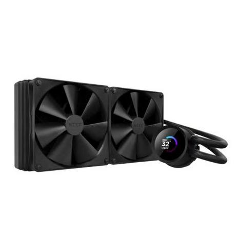 NZXT  Kraken 280 Processeur Refroidisseur de liquide tout-en-un 14 cm Noir 1 pièce(s) 