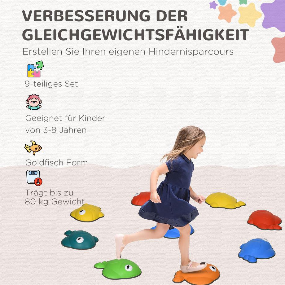 AIYAPLAY  Balance-Trittsteine 