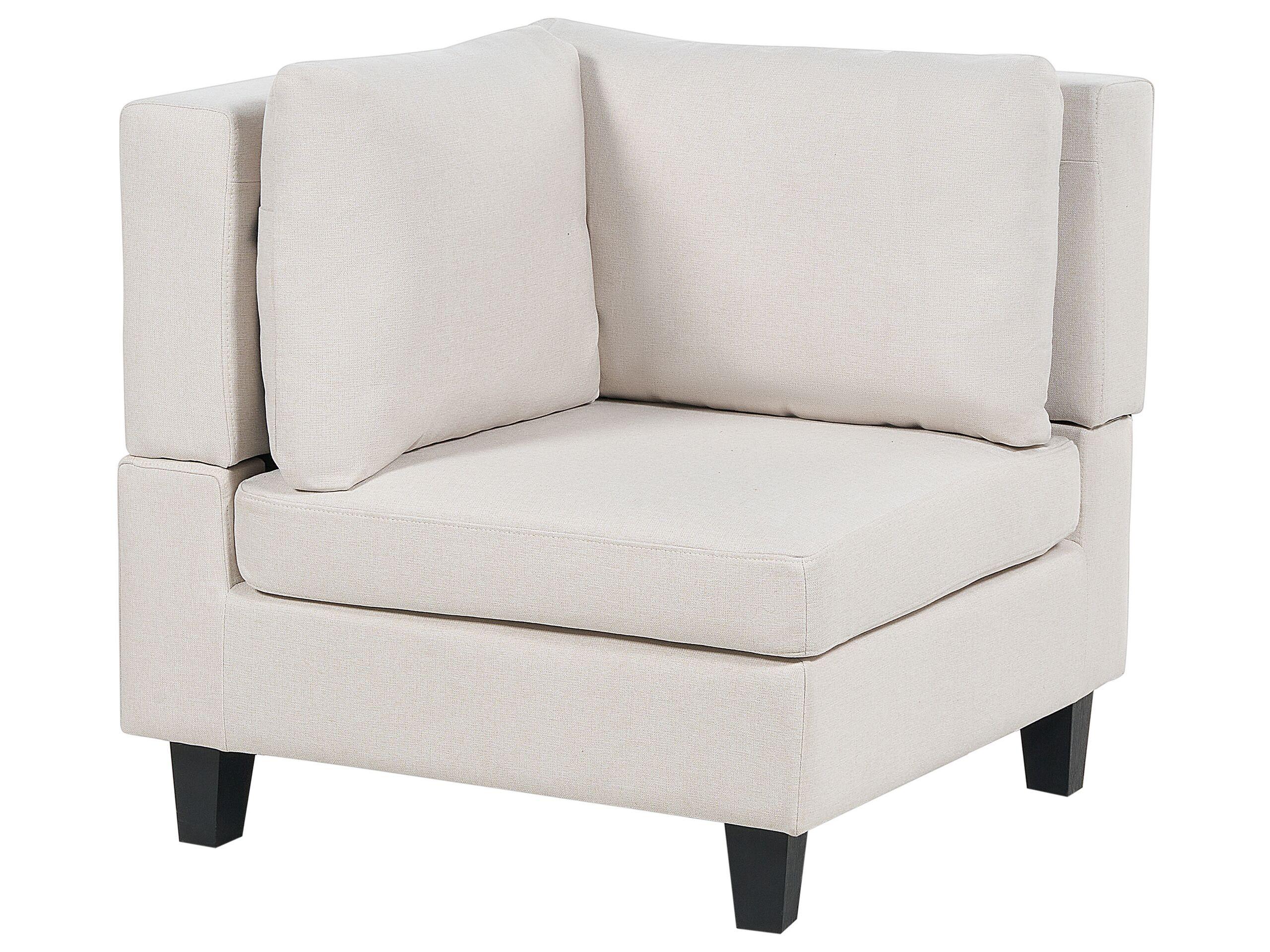 Beliani Ecksofa aus Polyester Modern UNSTAD  