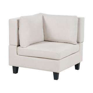 Beliani Ecksofa aus Polyester Modern UNSTAD  