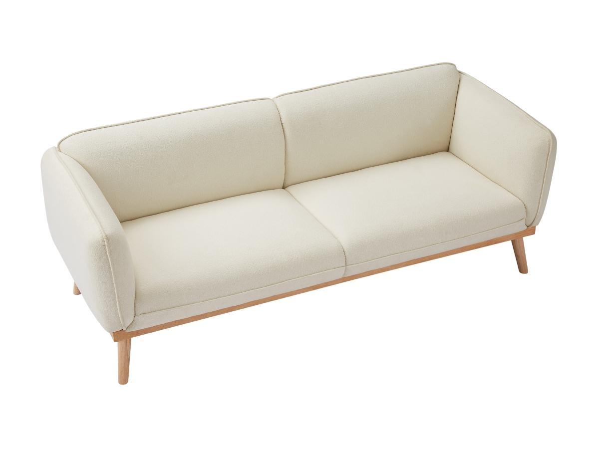 Image of Sofa 3-Sitzer - Strukturstoff - Beige - FANIRA Sofa 3-Sitzer - Strukturstoff - Beige - FANIRA
