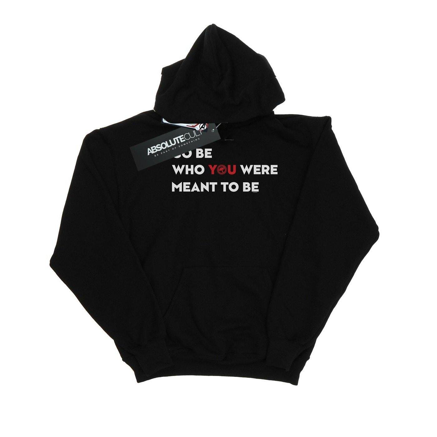 Image of Avengers Endgame Be Who You Were Meant To Be Kapuzenpullover Damen Schwarz S