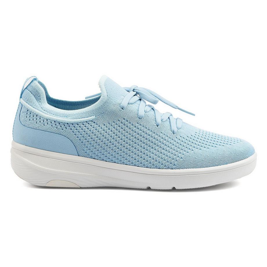 Fitflop Super-Q Knit Slip-On Laced Sneakers  