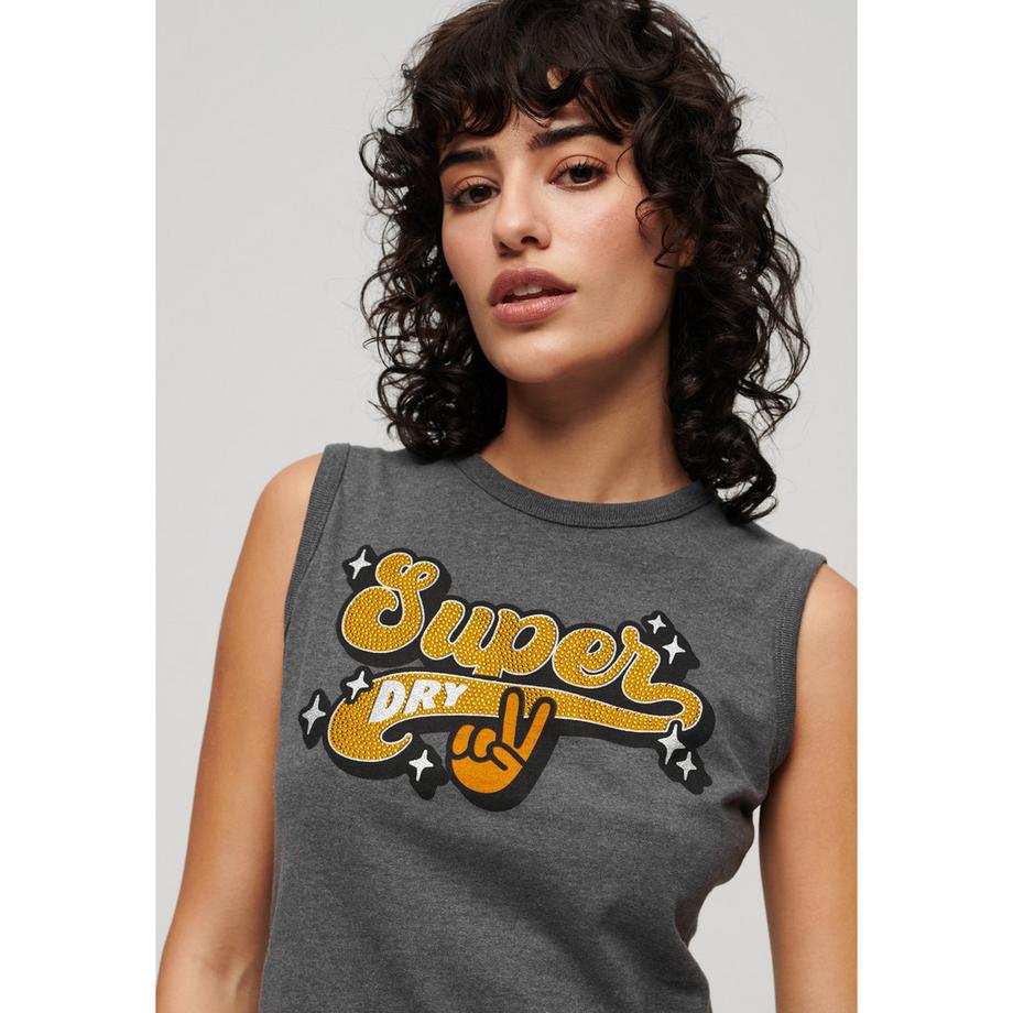 Superdry Canotta Retro Slim Fit  