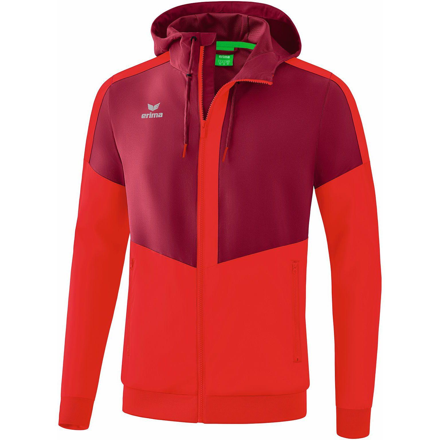 Erima  kapuzenjacke tracktop quad 