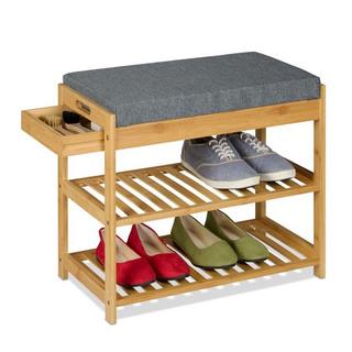 Northio Panca portascarpe con seduta e cassetto  