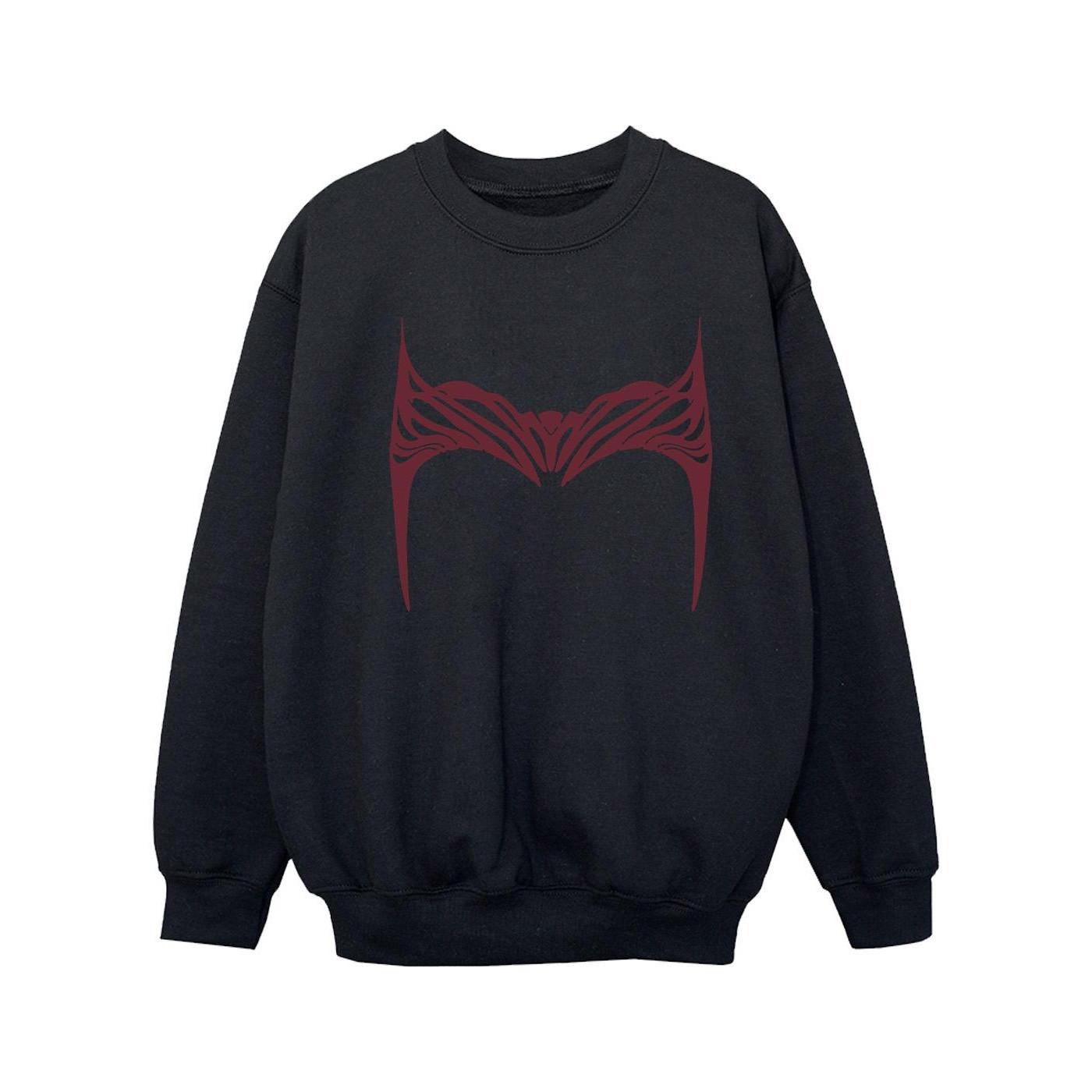 Image of Doctor Strange Wanda Crown Sweatshirt Mädchen Schwarz 128