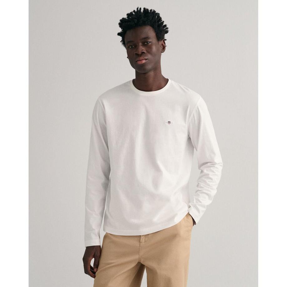 GANT T-shirt manica lunga Regular Shield  
