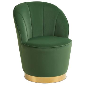 Fauteuil en Velours Moderne ALBY