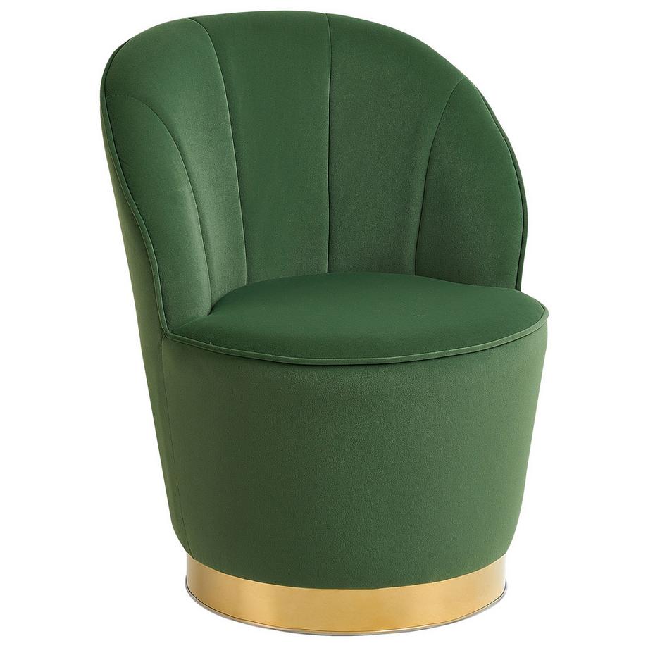 Sessel aus Samtstoff Glamourös ALBY