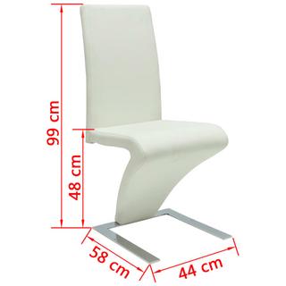 VidaXL Chaise cuir artificiel  