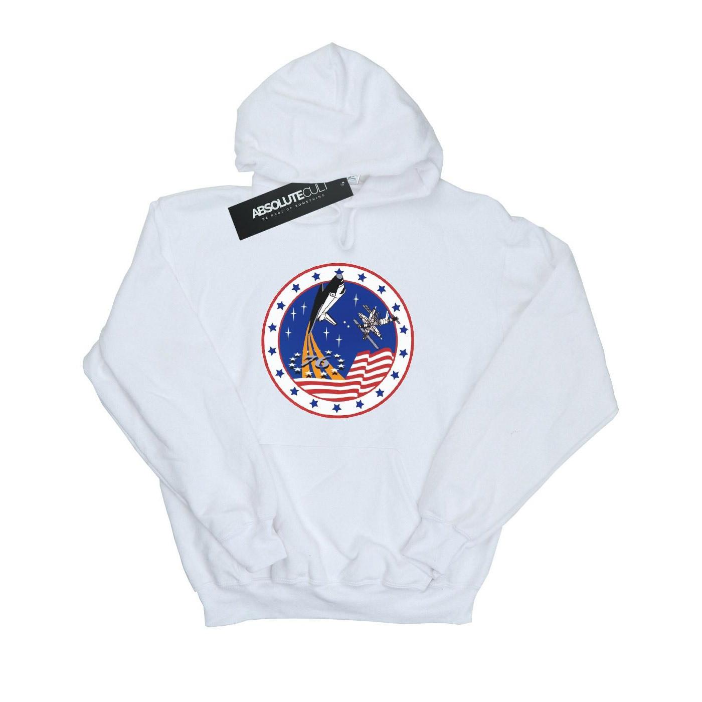 Image of Classic Rocket 76 Kapuzenpullover Herren Weiss S