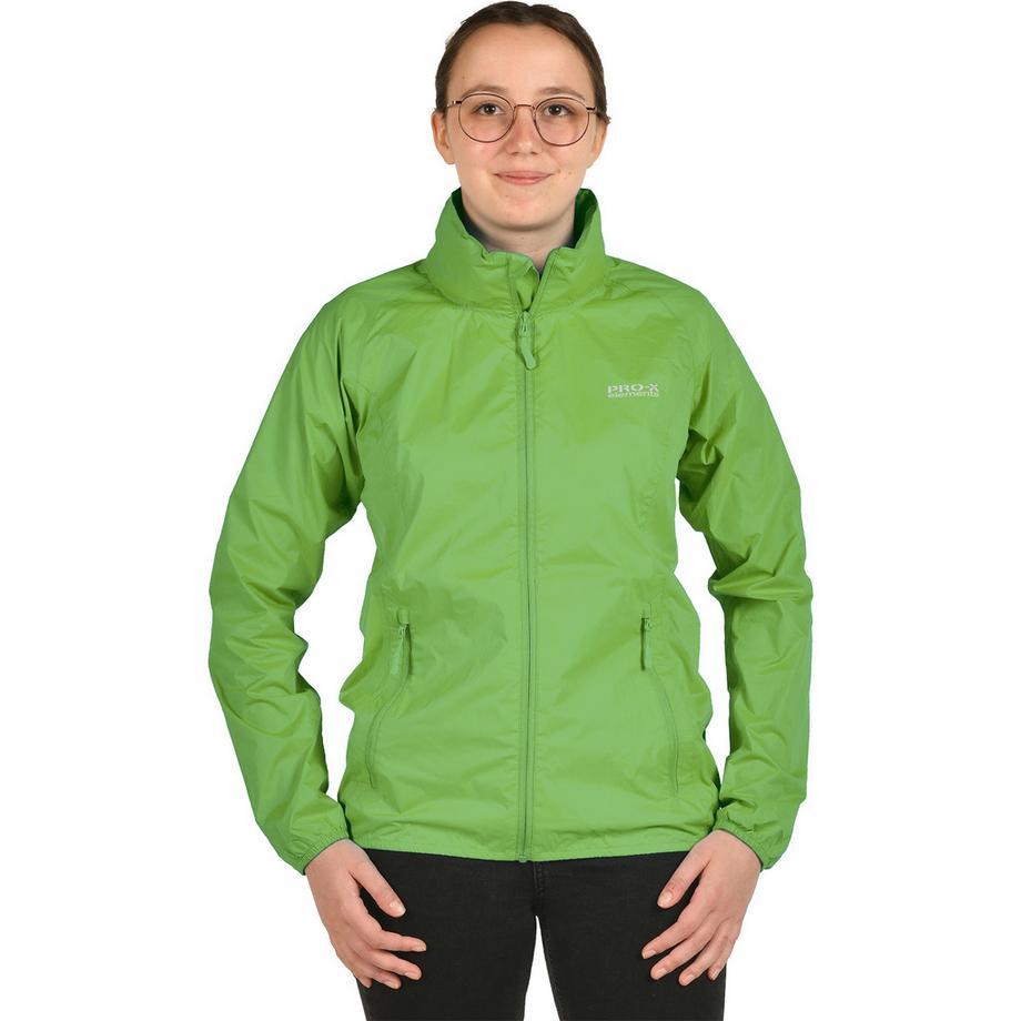 PRO-X  regenjacke für damen pack able 