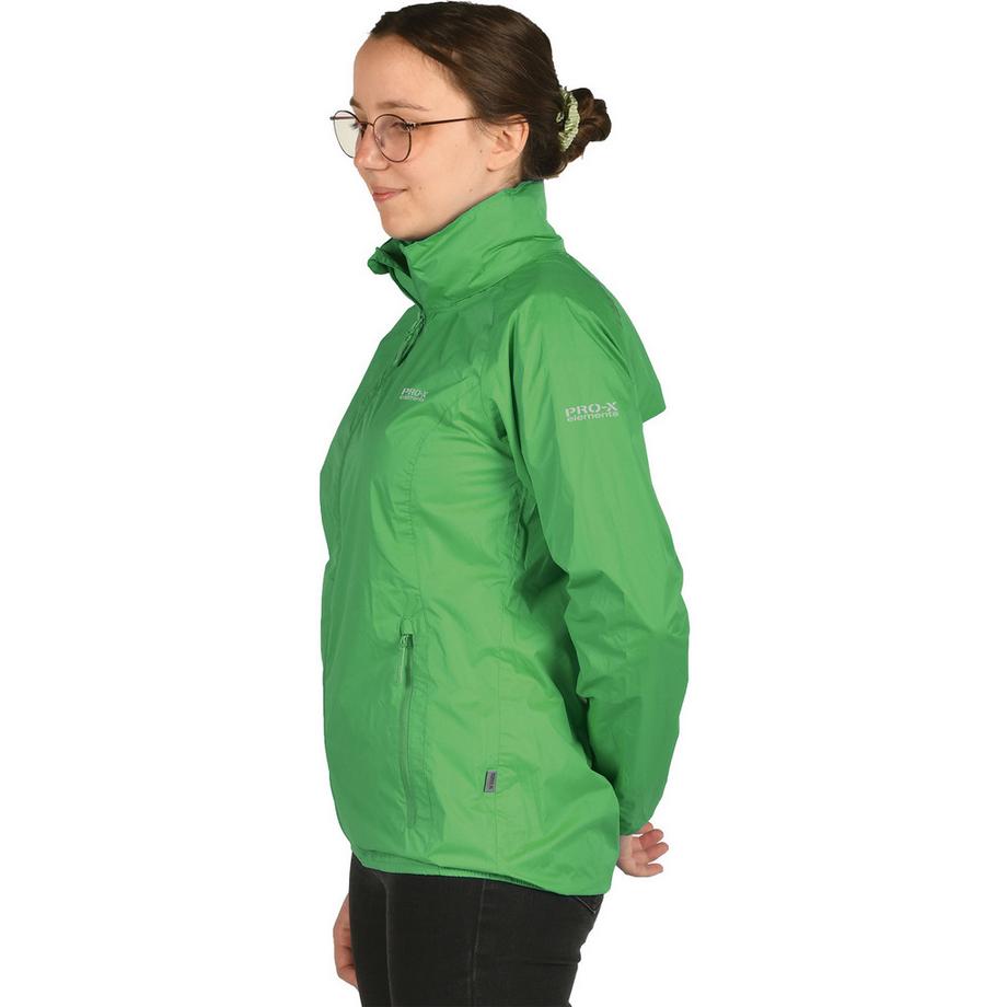 PRO-X  regenjacke für damen pack able 