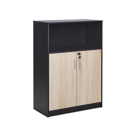 Beliani Commode en Panneau de particules de bois Industriel ZEHNA  