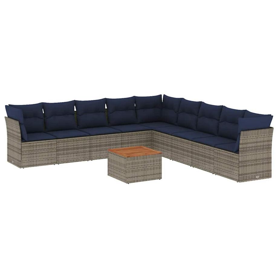 Garten sofagarnitur poly-rattan