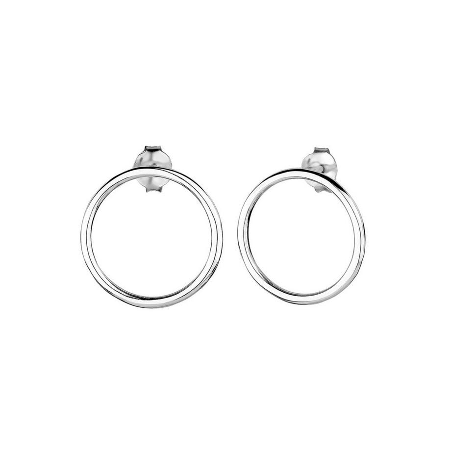 Boucles d'Oreilles Filigrane Cercle Géo Minimal