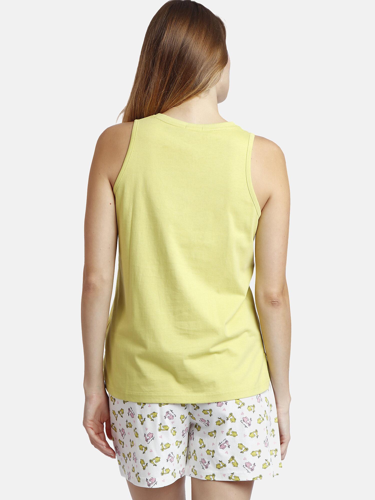 Admas  Pyjama Hausanzug Shorts Tank Top La Dolce Vita 