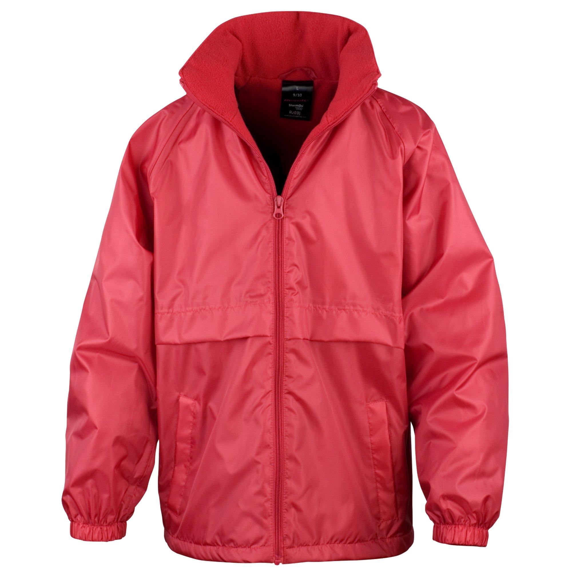 Image of Core Youth Dwl Jacke Unisex Rot Bunt 3-4A