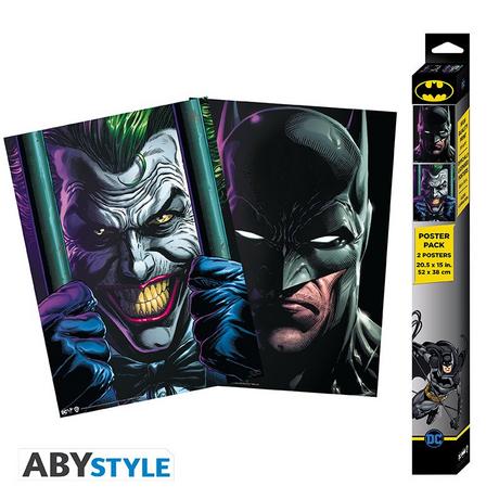 Abystyle  Poster - Pack de 2 - Batman - Batman & Joker 