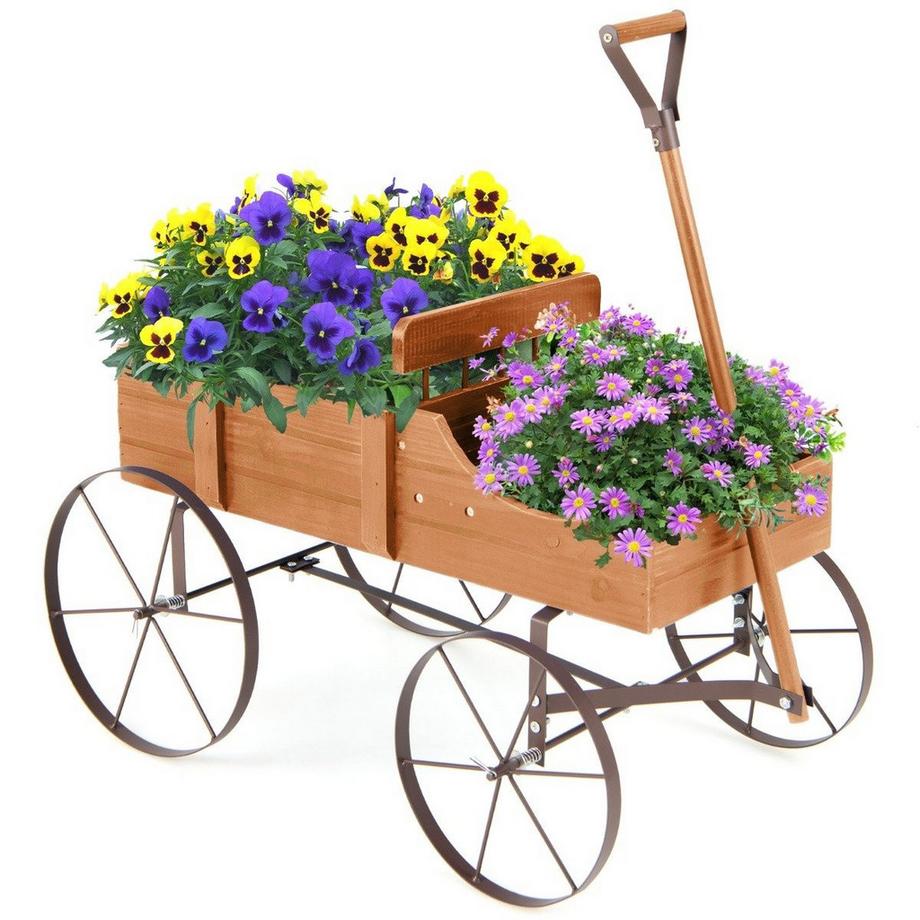 Carrello per piante con ruote