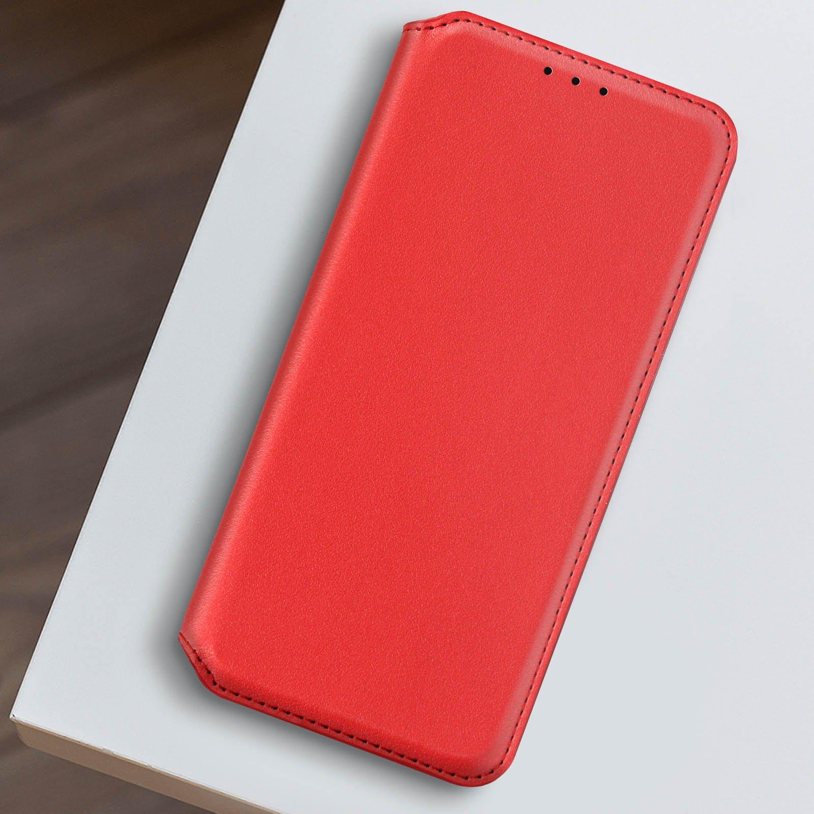 Avizar  Étui Folio Samsung Galaxy A32 5G Rouge 