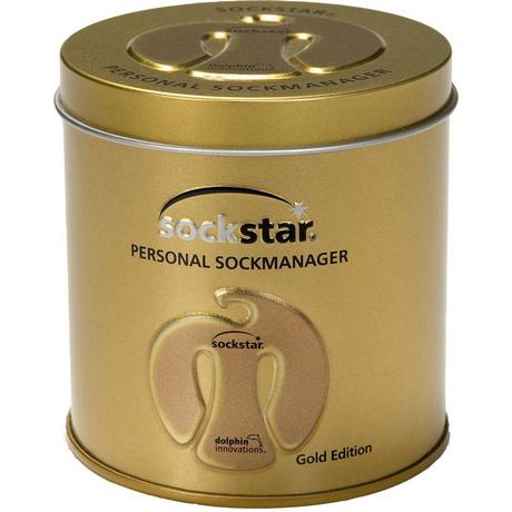 Sockstar  Sockstar Premium Geschenkbox, Gold Edition, 20 Clips, 4 colori 