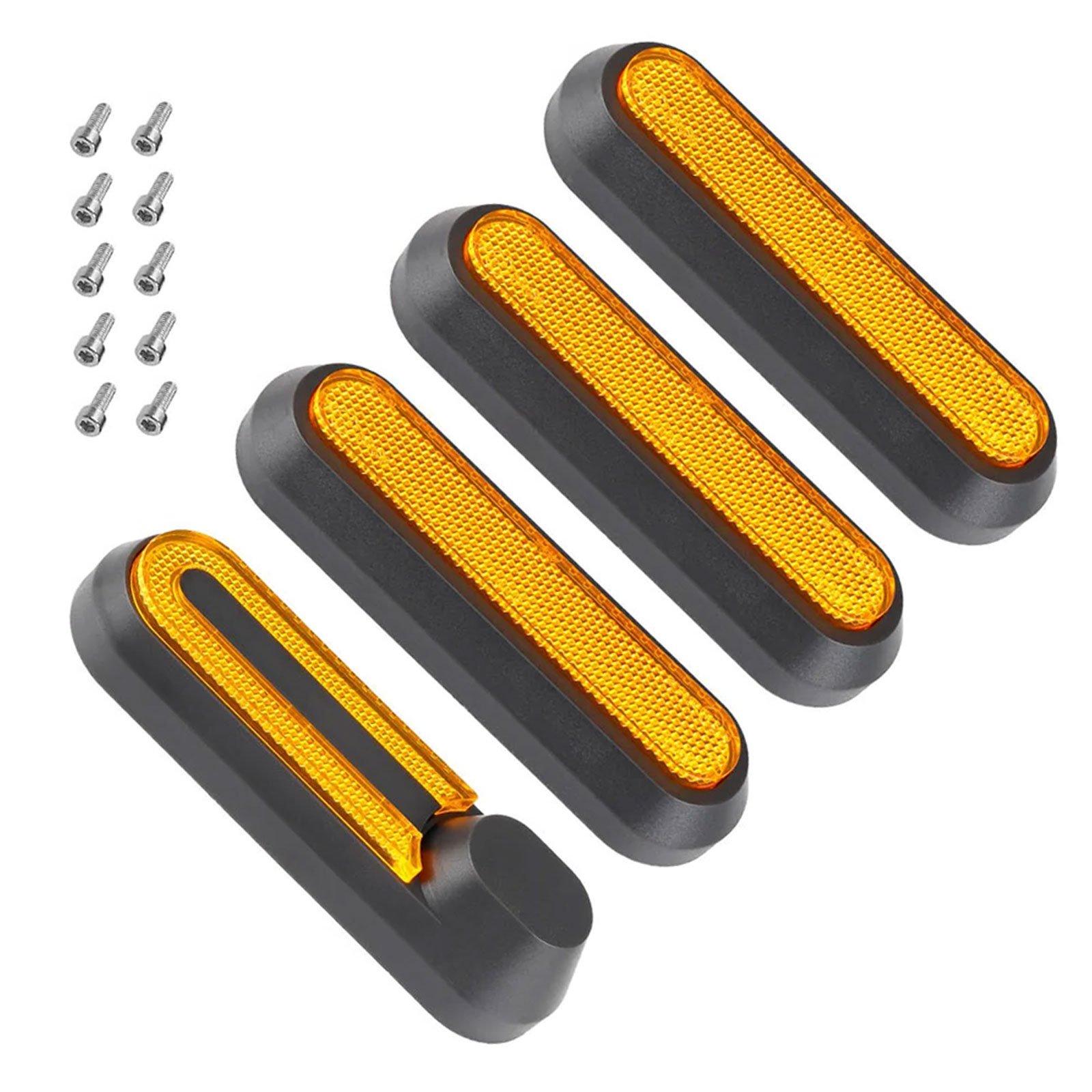 Image of Schraubenabdeckungen Xiaomi M365 Orange Unisex Schwarz / Orange ONE SIZE