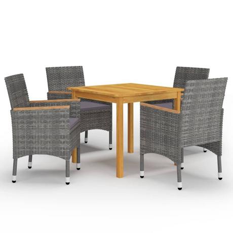 VidaXL Garten-essgruppe poly-rattan  