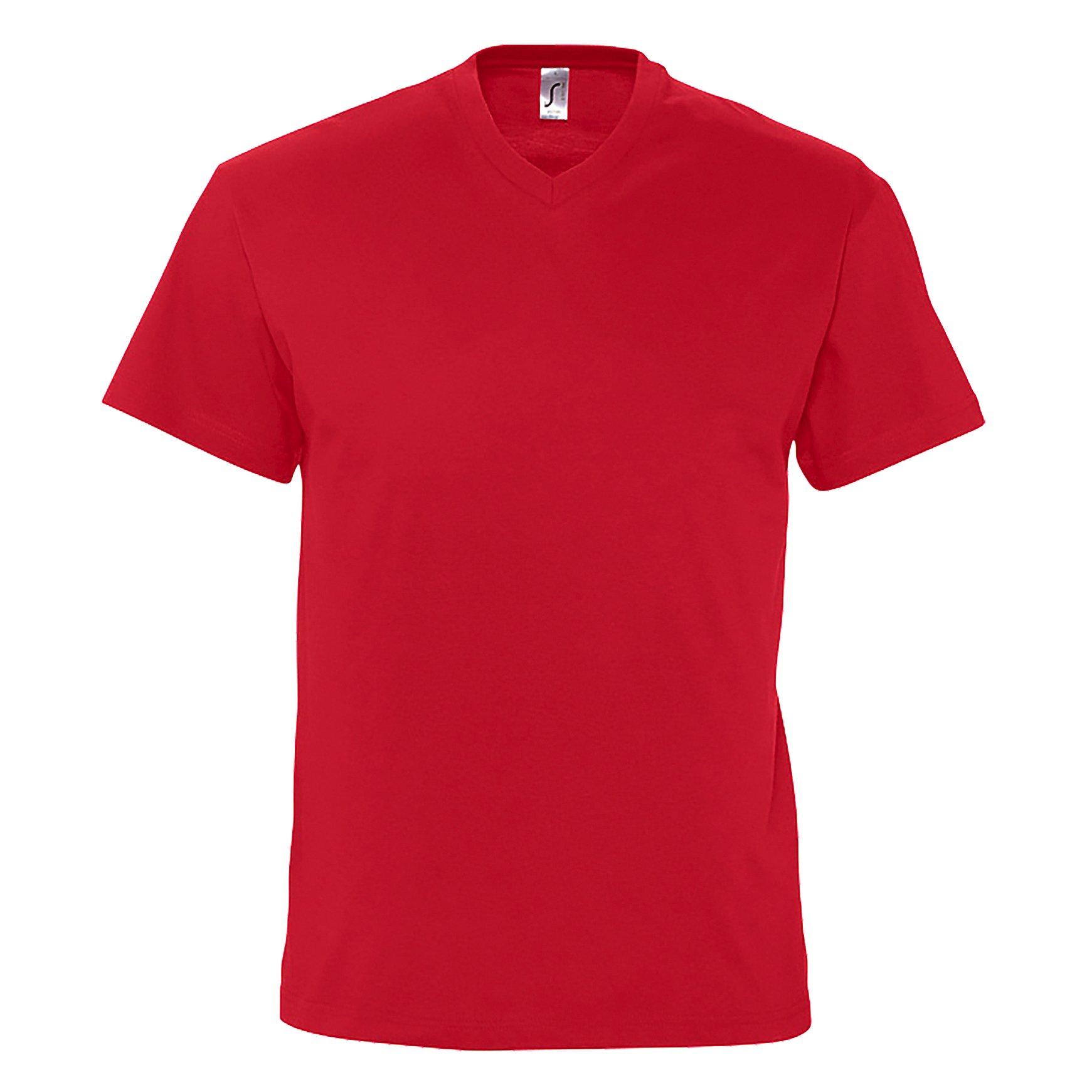 Image of Victory Tshirt, Vausschnitt, Kurzarm Herren Rot Bunt S