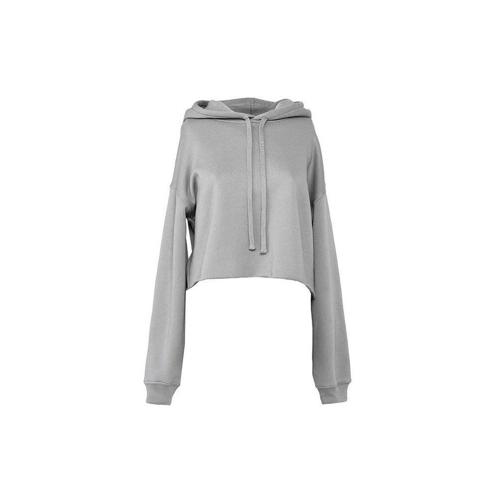 Image of Cropkapuzenpullover Damen Grün S
