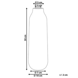 Beliani Vaso da fiori en Gres porcellanato Retrò MULAI  